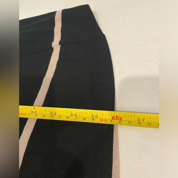 Gabby Skye Black And Beige 3/4 Sleeve Dress Sz 10 - Picture 13 of 16